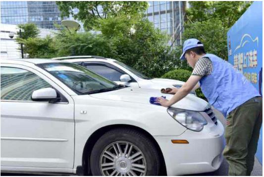苏宁金融APP推出“1元洗车” 一键下单即可享上门服务