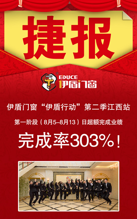 9天增长303%！门窗厂家伊盾门窗实地帮扶再创行业新高！