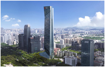 亚萨合莱为“全球创意地标建筑”提供超千套防火门及建筑五金