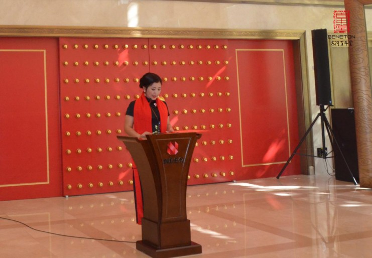 百年堂上市敲钟前，董事长桂慧琳在酒会上说了什么