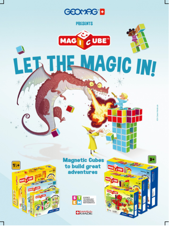 Geomag 携手新品Magicube参加2017 CKE中国婴童展