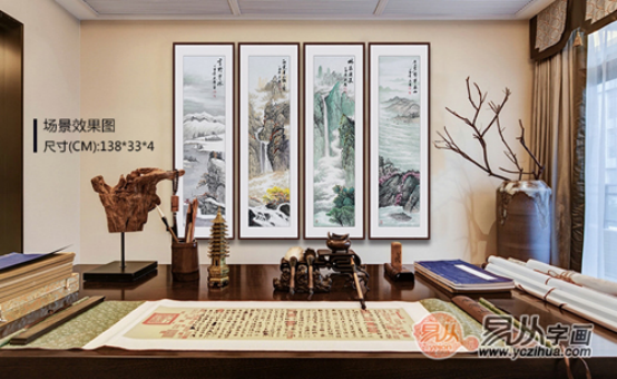 家里挂什么字画好？易从网推荐五幅经典国画山水！