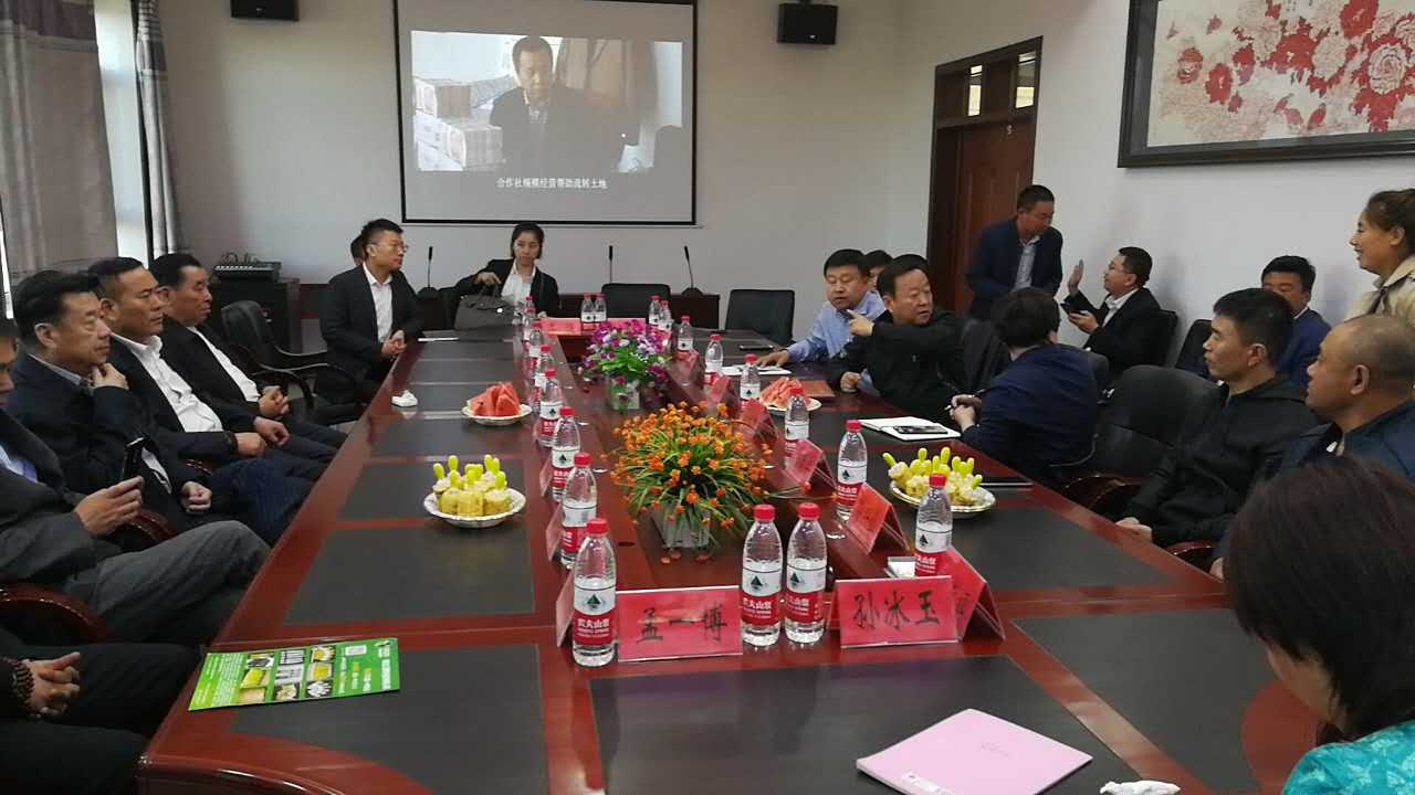 微商资本陈学成董事长率队考察绥化市蔬菜产业基地